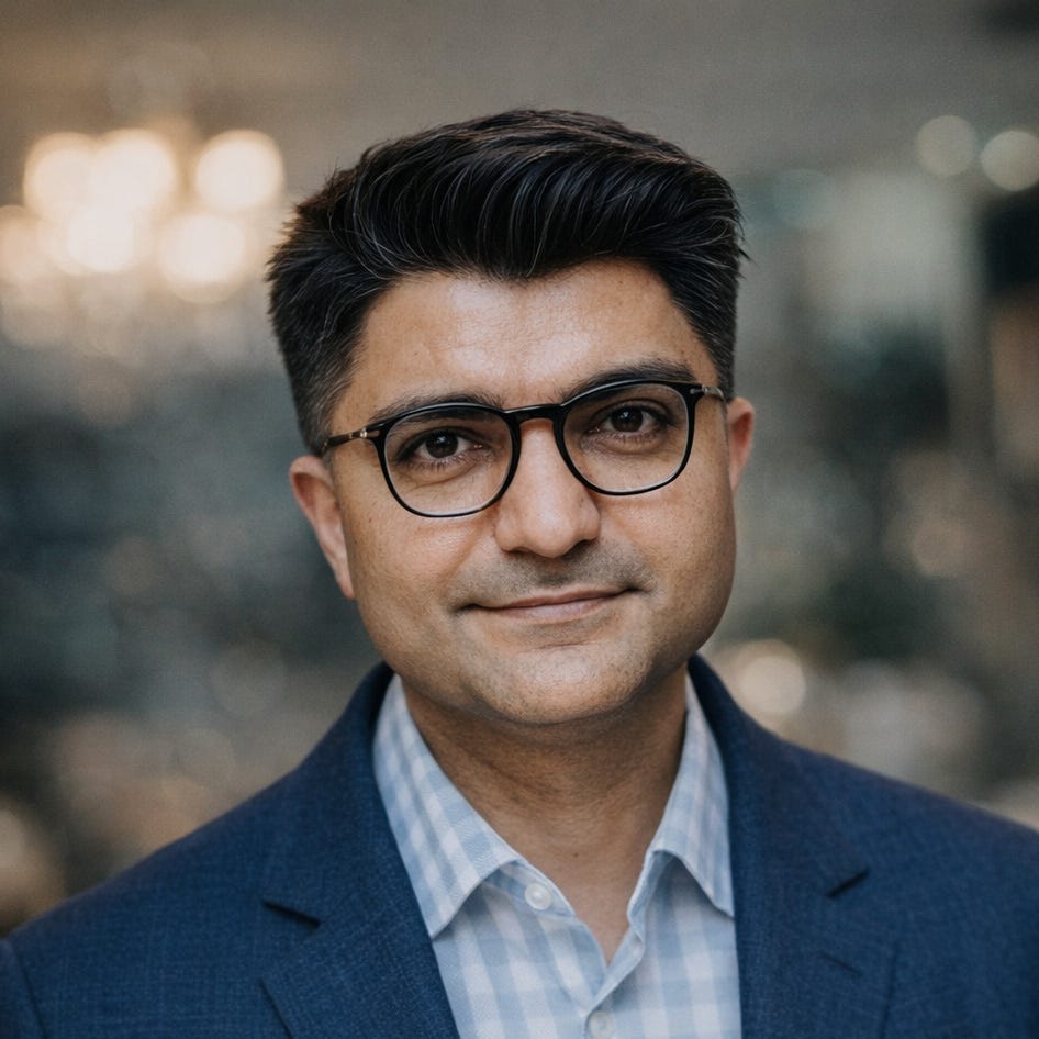 Portrait of Manoj Khanna